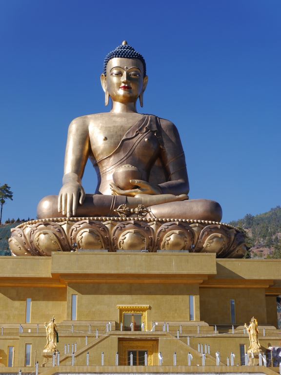 Buddha Statue bei Thimphu